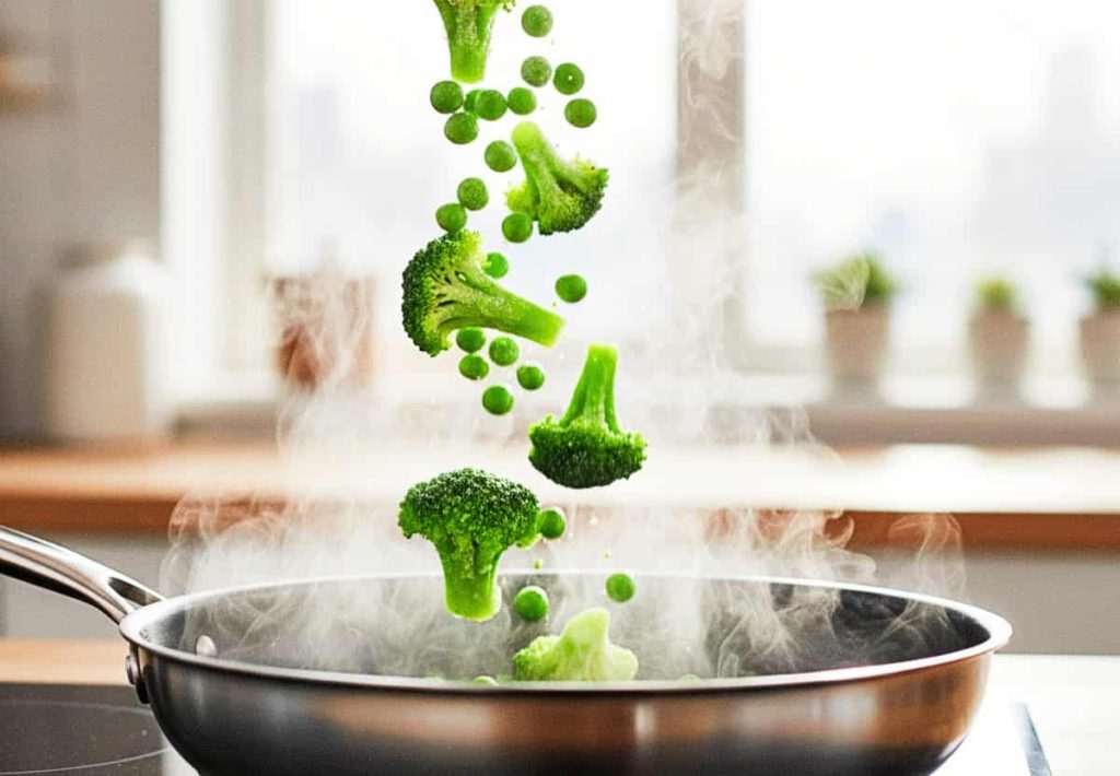 frozen vs fresh vegetables
